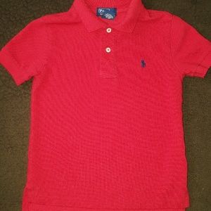 Polo Ralph Lauren Boys Red Polo Shirt
